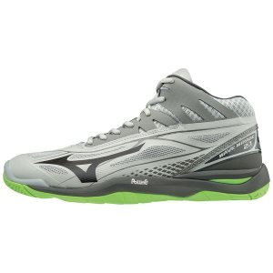Mizuno Wave Mirage 2.1 Mid Παπουτσια Χαντμπολ Ανδρικα - Γκρι